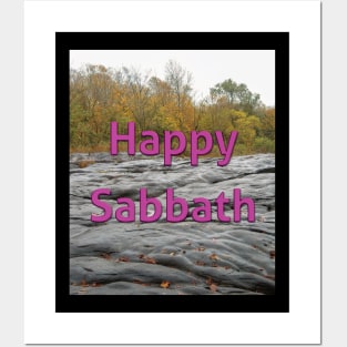 Happy Sabbath Ascension Rock Posters and Art